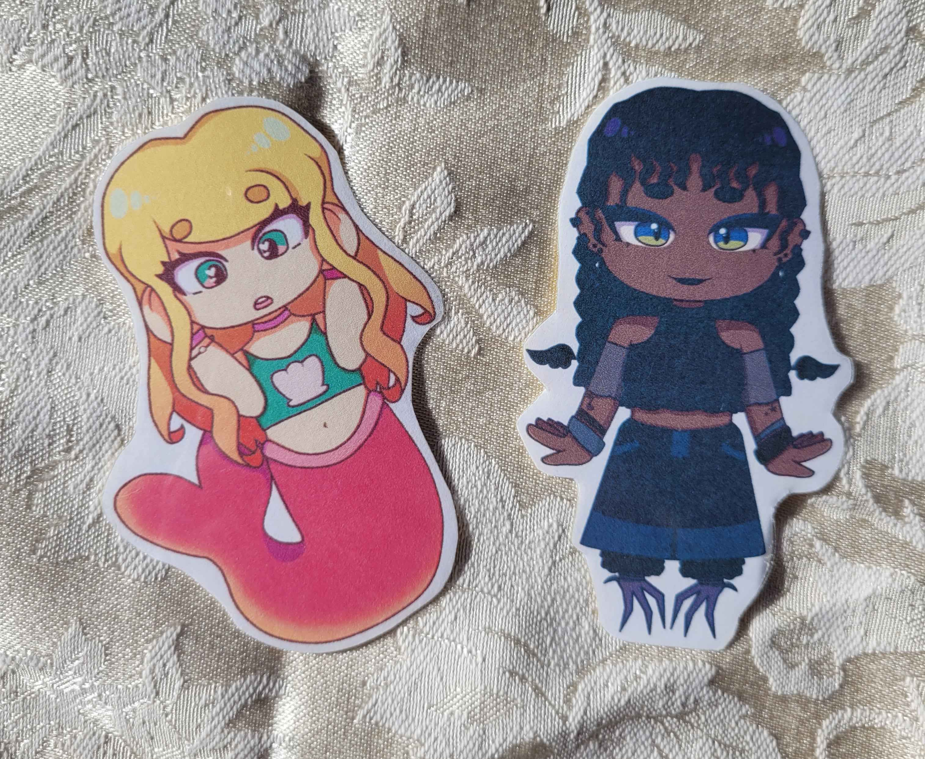 Marine Monsters Laminated Stickers