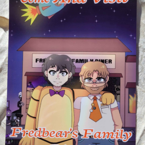 Fredbear's Family Diner FNAF Inspired 8x11 Print